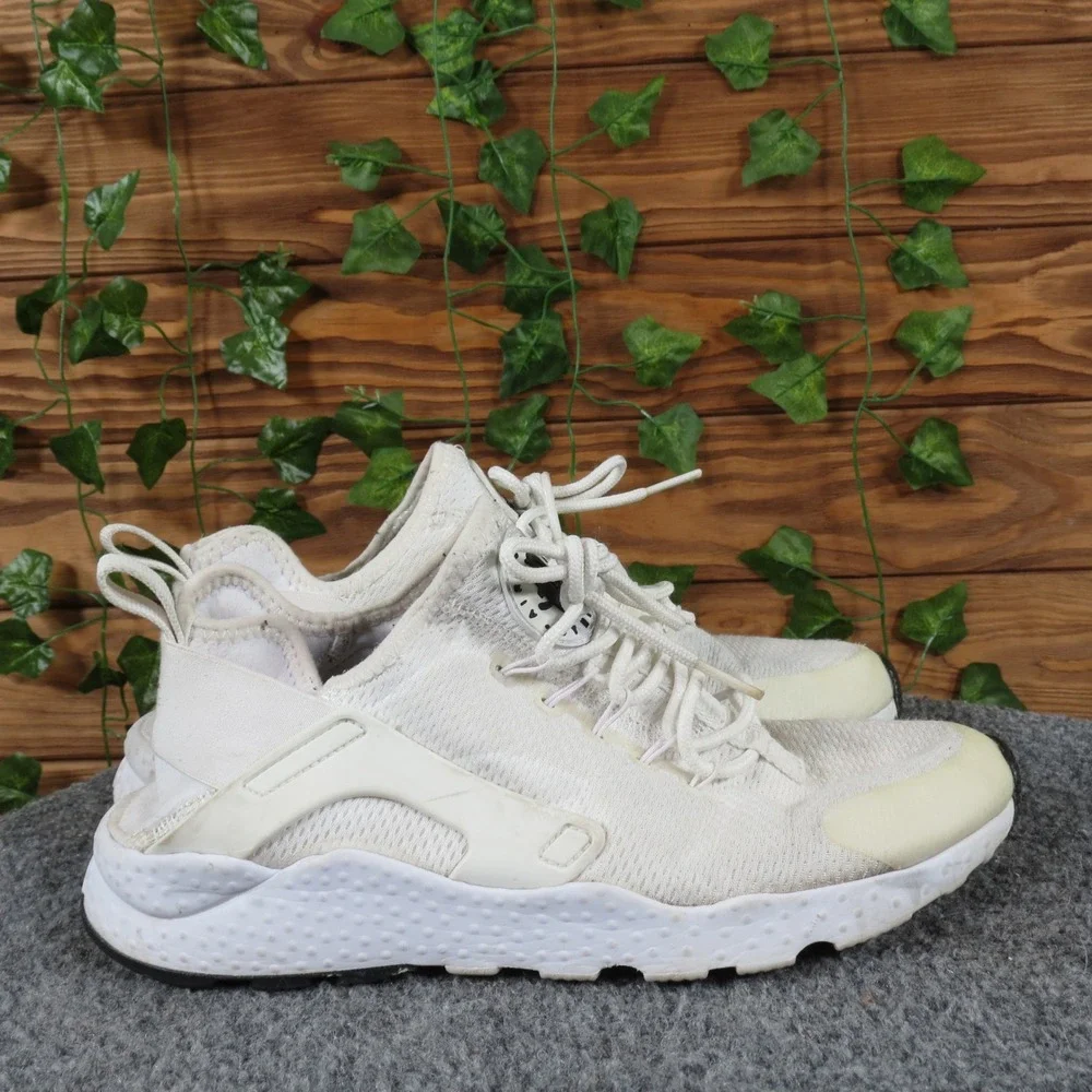 Nike Air Huarache Run Ultra Womens Running Shoes‎ Size 7.5 White Lightweight